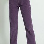 Pacsun Women's Purple corduroy High Waisted Straight Leg Jeans Size 26 Photo 0