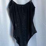 Nasty Gal Black Mesh Bodysuit Photo 4