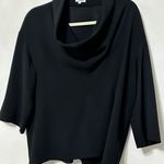 KENZO cowl neck quarter sleeve blouse Black Size M Photo 1