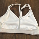 Nike Women's Cream Sports Bra Photo 0