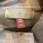 Anthropologie Pilcro Mixed Plaid Poncho One Size Photo 7