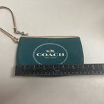 Coach Women’s Wristlet Green & Tan Horse & Carriage NewYork Logo 4.5X1X7 F51788 Photo 6