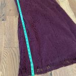 Christina Wu Celebration Purple Aubergine Lace Dress   Size 4 Photo 13