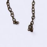 Unisex Men Women Grunge Steampunk Goth Cross pendant Chunky Chain Necklace Gold Photo 2