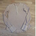 Aerie  Henley Long Sleeve Top Size Small Photo 0