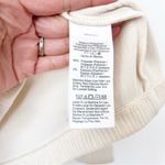 Madewell  Striped Jacquard Funnelneck Top in Antique Cream Photo 6