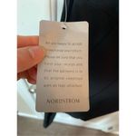 Nordstrom black dress off the shoulder with ruffle size small Photo 3