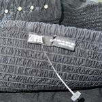 ZARA NWT BEADED STRAPLESS TOP BLACK RUCHED STRETCH BLOGGERS FAVE Photo 5