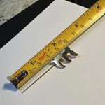 Letter / Initial E Lapel Stick Pin Gold Tone Photo 5