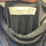 Misha Emer Jumpsuit Off Shoulder Asymmetric Neckline Black Evening‎ Party Size 4 Photo 4