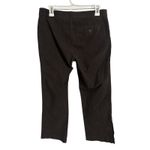 Gap Y2K  Chocolate Brown Corduroy Cropped Pants Size 8 Fall 2004 Stretch Photo 1