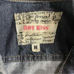 Hot Kiss Denim Jean Jacket Western Southwestern Embroidered size M Photo 9