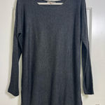 Joan Vass Joan‎ Vass Charcoal long sweater Size Small Photo 0