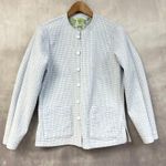 Quilted Floral Jacket Womens Medium Reversible Cottagecore Boho Indie Granny Photo 8