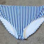 Old Navy  White/Blue Striped Bikini Bottom SIZE 4X Photo 0