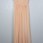 Madewell Peach Pink Magnolia Tie Back Maxi Dress Size XXS Photo 1