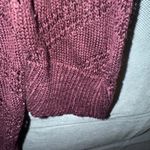 Van Heusen  Women's Deep burgundy V-Neck lightweight thin Sweater Photo 4