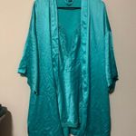 Victoria's Secret Y2K 2003 vintage lingerie Victoria’s Secret satin slip dress L and robe OS SET Photo 0
