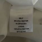 Blush Mark Cream Floral V Neck Smocked Waist Cut Out Low Back Long Sleeve Dress Pink Size L Photo 7