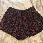 Altar'd State Black Flowy Shorts Photo 0