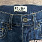 Le Jean Libertine Dark Wash Sabine Ankle Length Straight High Rise Jeans 24 NWT Blue Photo 2