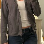 Forever 21  Gray Zip Up Jacket Photo 1