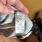 LuLaRoe NWT Caroline Cardigan Black Orange White Plaid Hacci Size Large Photo 5