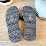 Rothy's NWT Rothy’s The Slide Sandals in Black/ Brown Size 7.5 Photo 3