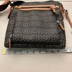 Giani Bernini  Chic Black and Tan Patterned Crossbody Bag like new!!!! Photo 2