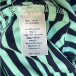 STS Sail to Sable Teal Navy Striped Maxi Tank Dress Scoop Neck Sleeveless Sz XS Blue Photo 3