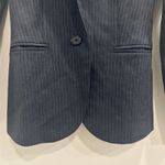 J.Crew  1035 Super 120’s Wool Pinstripe Blazer Charcoal Gray Old Money Preppy 00 Photo 5
