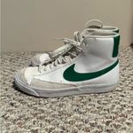 Nike  Blazer Mid '77 Vintage (BQ6806-127, Summit White/Photon Dust) Green- Size 9 Photo 2