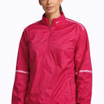Nike  Golf Women’s Vibrant Pink Windbreaker Jacket Size XL Photo 0