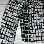 Erin London  Checkered Zip Up Fitted Jacket Light Coat Women’s Size Medium Photo 3