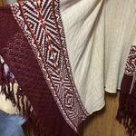 Almost Famous  XL Women's Cardigan OpenFrontShawlPonchoKnitStriped‎ Photo 3