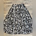Joyfolie Mia Joy Black White Full Maxi Skirt N11 Size M Photo 3