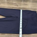 Zyia  Deluxe Strap High Rise Navy Blue‎ 7/8  Leggings Size 2 Photo 7