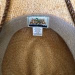 Dorfman Pacific Genuine Raffia Natural Fiber Wide Brim Western Cowboy Hat L/XL Tan Photo 14