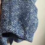 Talbots  Blue Tweed Open Front XL Plus Size Preppy Classic Mature Chic Work Wear Photo 2