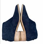 Beast Fashion size 6 1/2 black suede style ankle booties Photo 4