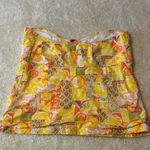 Lilly Pulitzer RARE Lilly‎ Pulitzer Sun Patterned Swim Top Size 12 Photo 3