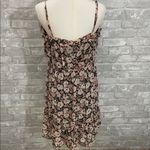 Lush Clothing Lush Pink and Black Floral Mini Dress Photo 4