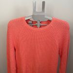 J. Jill Coral‎ Knit Sweater Tunic Top, Medium, Long Sleeve, Casual Everyday Pink Photo 2