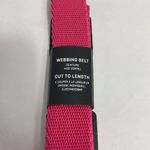 Puma  beetroot purple cut to length webbing belt NWT Photo 1