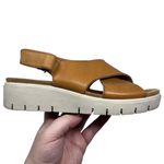 Clarks Unstructured “Un Karely Sun” Brown Leather Sandals Women’s 7M Photo 8