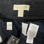 Garnet Hill Indigo Classic Linen Trousers Petite size 0P Photo 1