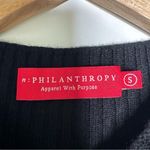 n:philanthropy Black Wool Cashmere Sleeveless Asymmetrical Duster Maxi Sweater S Photo 4