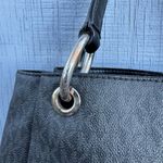 Michael Kors  Nicole Large Triple Compartment Shoulder Leather Tote Bag Black Photo 4