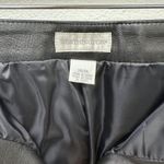 Worthington Vintage Boot Cut Leather Pants Black Size 14 Photo 3