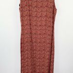 Vintage Sarah Elizabeth Womens Maxi Dress 90s Y2K Boho Summer Size 12 Earthy Pink Photo 0